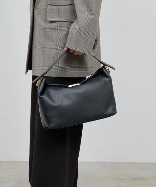 GALLARDAGALANTE(ガリャルダガランテ)の「【PUNTI】グラフトボックスバッグ(ハンドバッグ・レディース・ブラック・FREE)」の3枚目の写真