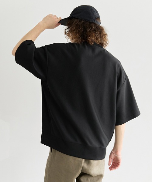 coca（coca）（コカ）の「コットンタッチダブルクロススウェットTシャツ（Tシャツ/カットソー・メンズ・ライトブルー/ライトベージュ/ブラック/グレー・XL/M/L）」の11枚目の写真