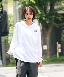 THE NORTH FACE(Um[XtFCX)THE NORTH FACE/UEm[XtFCX ESSENTIAL L/S R/TEE T(TVc/Jbg\[)