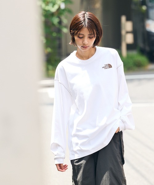 THE NORTH FACE/ザ・ノースフェイス ESSENTIAL L/S R/TEE ロンT