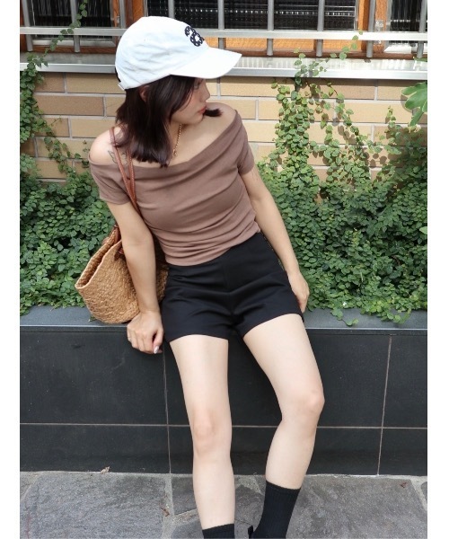 JUMELLE（ジュメロ）の「ストレッチショートパンツ（その他パンツ・レディース・ブラック・SMALL/MEDIUM）」の18枚目の写真