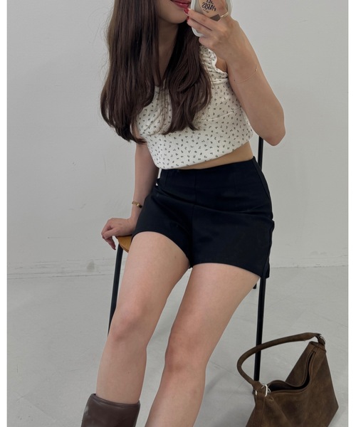 JUMELLE（ジュメロ）の「ストレッチショートパンツ（その他パンツ・レディース・ブラック・SMALL/MEDIUM）」の3枚目の写真