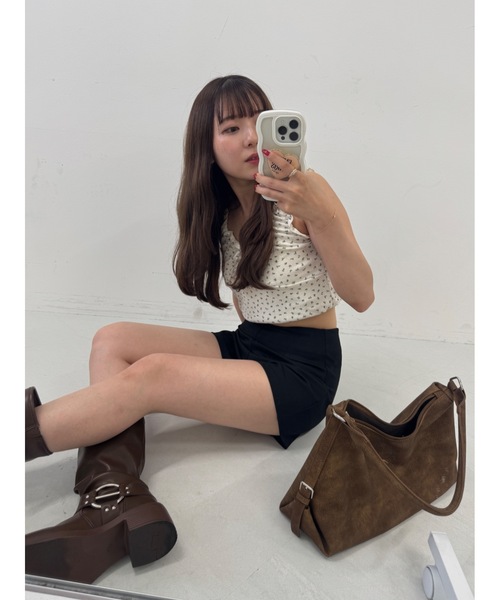 JUMELLE（ジュメロ）の「ストレッチショートパンツ（その他パンツ・レディース・ブラック・SMALL/MEDIUM）」の4枚目の写真