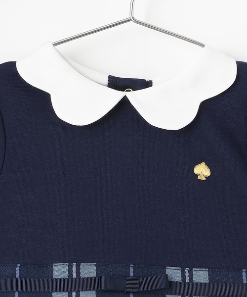 セール】オーガストチェックドッキングワンピース（その他ベビーウェア