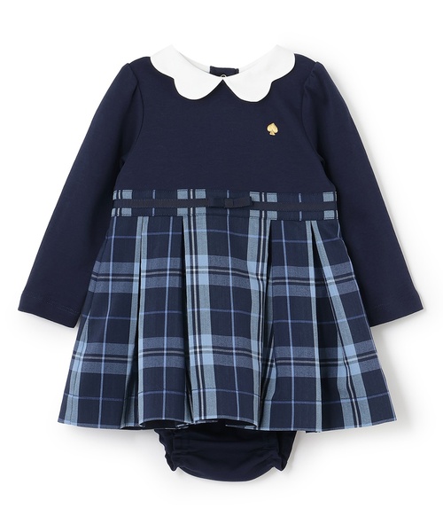 セール】オーガストチェックドッキングワンピース（その他ベビーウェア