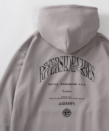 make a ray!（メイク ア レイ！）の「【70】【GERRY/ジェリー】ワンポイントロゴ＆バックプリント ダンボールニット プルパーカー（パーカー）」