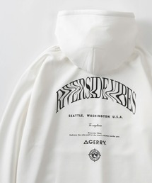 GERRY（ジェリー）の「【70】【GERRY/ジェリー】ワンポイントロゴ＆バックプリント ダンボールニット プルパーカー（パーカー）」