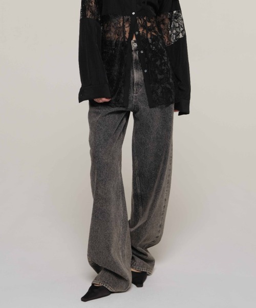 セール】OVAL DENIM PANTS/オーバルデニムパンツ（デニムパンツ