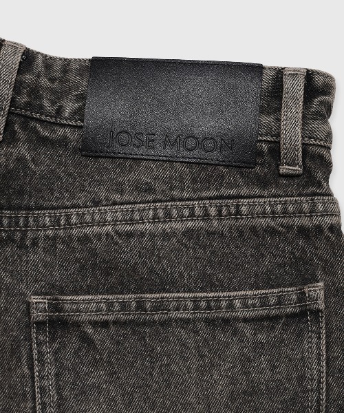 JOSE MOON（ジョゼムーン）の「OVAL DENIM PANTS/オーバルデニムパンツ（デニムパンツ・レディース・ブラウン/ブルー/ブラック・36/38）」の9枚目の写真