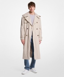 MICHAEL KORS(マイケルコース)のイノックス オーバーサイズ コットンブレンド トレンチコート(トレンチコート)
