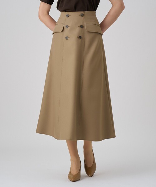 ブライトツイルAラインスカート（スカート）｜ANAYI（アナイ）の