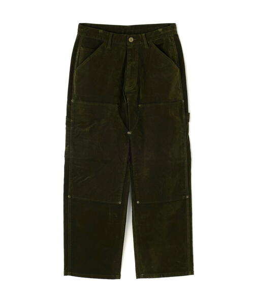 BEAVER(ビーバー)の「B omnivore/ビーオムニボー FLOCKY DENIM PANT フロッキーデニムパンツ(デニムパンツ・メンズ・オリーブ系/ブラウン・L/M)」の4枚目の写真