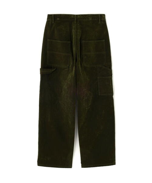 BEAVER(ビーバー)の「B omnivore/ビーオムニボー FLOCKY DENIM PANT フロッキーデニムパンツ(デニムパンツ・メンズ・オリーブ系/ブラウン・L/M)」の5枚目の写真