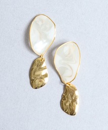 The Rule（ザルール）の「The Rule ザルール：LILI Pierced　メタルプレートニュアンスピアス（ピアス（両耳用））」