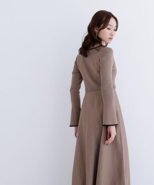 【新品】NATURAL BEAUTY BASIC ニットワンピース PSサイズ レーシー編みニットワンピース | NATURAL BEAUTY BASIC