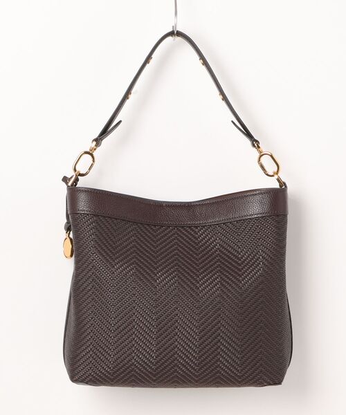 FOSSIL(フォッシル)の「フォッシル 肩かけバッグ レディース PVC/PU ブラウン スマホ収納可 ZB11176202(ショルダーバッグ・レディース・ブラウン・FREE)」の7枚目の写真
