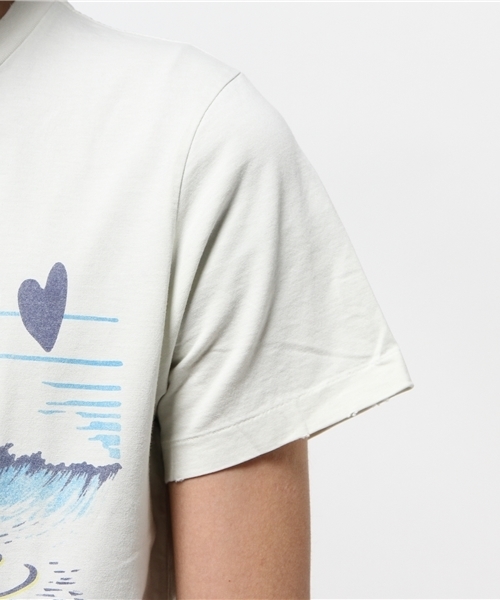 REMI RELIEF(レミレリーフ)の「REMI RELIEF(レミレリーフ) プリントT / 108-RRE-RN15173152(Tシャツ/カットソー・メンズ・オフホワイト/チャコールグレー・M/S/L)」の7枚目の写真