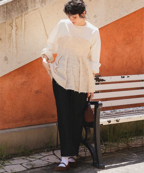 titivate（ティティベイト）の「美ラインシルエットデニムスカート（デニムスカート・レディース・ブラック系その他/ブラック/ブラウン/インディゴブルー・S/M/L）」の6枚目の写真