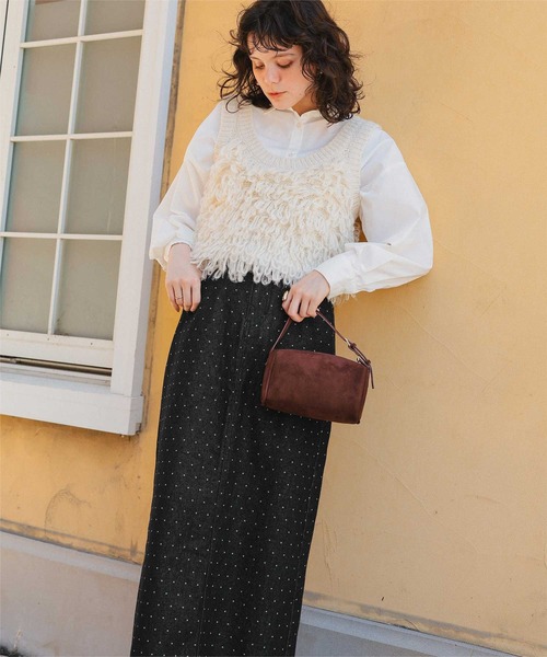 titivate（ティティベイト）の「美ラインシルエットデニムスカート（デニムスカート・レディース・ブラック系その他/ブラック/ブラウン/インディゴブルー・S/M/L）」の16枚目の写真