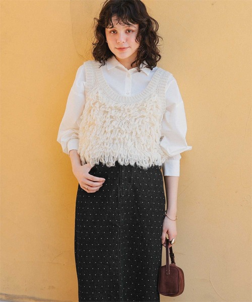 titivate（ティティベイト）の「美ラインシルエットデニムスカート（デニムスカート・レディース・ブラック系その他/ブラック/ブラウン/インディゴブルー・S/M/L）」の18枚目の写真