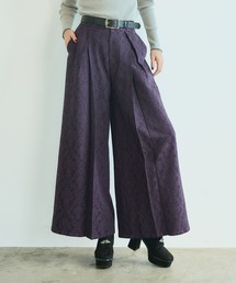 HARE | VINTAGEジャガードワイドパンツ(HARE)(その他パンツ)