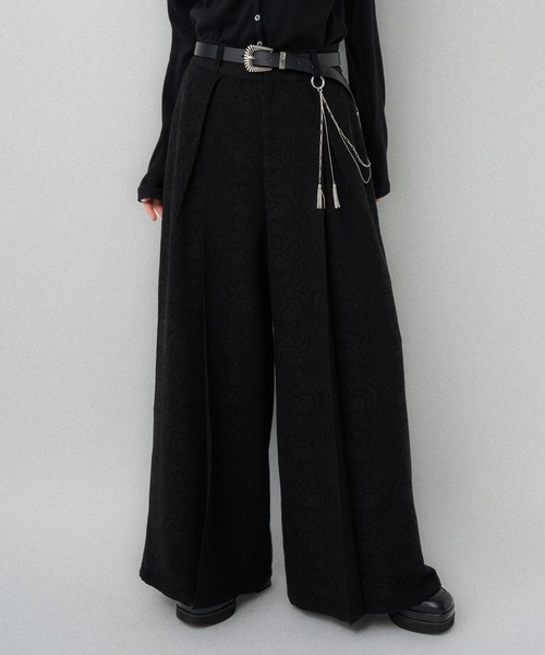 VINTAGEジャガードワイドパンツ(HARE)（その他パンツ）｜HARE（ハレ