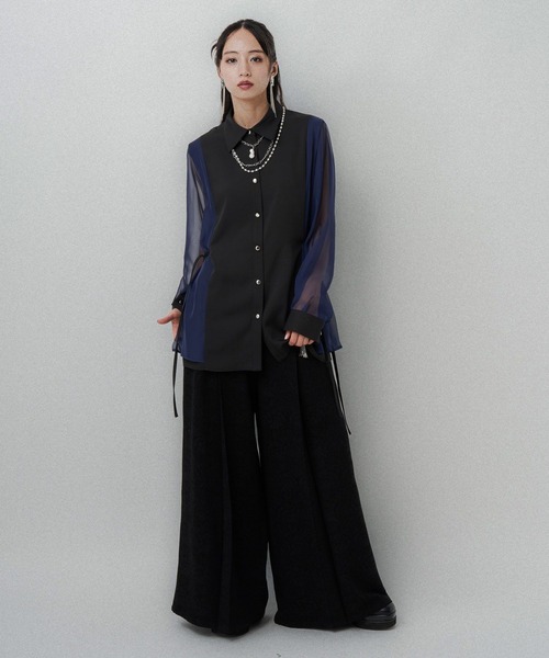 VINTAGEジャガードワイドパンツ(HARE)（その他パンツ）｜HARE