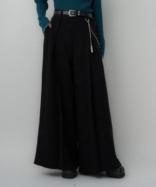 HARE（ハレ）の「VINTAGEジャガードワイドパンツ(HARE)（その他パンツ・レディース・パープル/ブラウン/ブラック・FREE）」の17枚目の写真