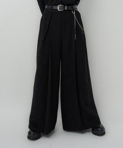 HARE（ハレ）の「VINTAGEジャガードワイドパンツ(HARE)（その他パンツ・レディース・パープル/ブラウン/ブラック・FREE）」の20枚目の写真