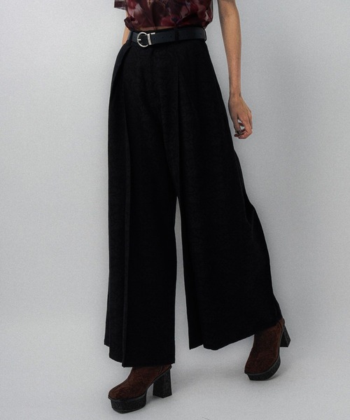 HARE（ハレ）の「VINTAGEジャガードワイドパンツ(HARE)（その他パンツ・レディース・パープル/ブラウン/ブラック・FREE）」の21枚目の写真