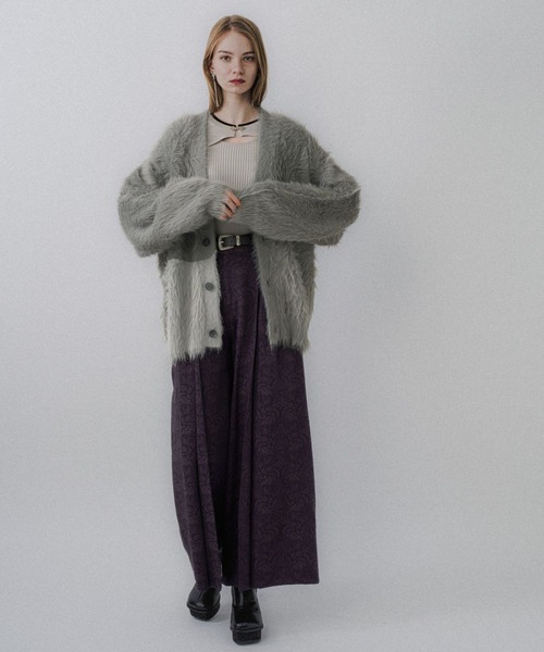 HARE（ハレ）の「VINTAGEジャガードワイドパンツ(HARE)（その他パンツ・レディース・パープル/ブラウン/ブラック・FREE）」の7枚目の写真