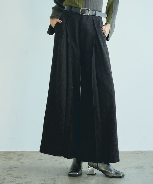 HARE（ハレ）の「VINTAGEジャガードワイドパンツ(HARE)（その他パンツ・レディース・パープル/ブラウン/ブラック/ブラウン系その他/パープル系その他/ブラック系その他/ブルー系その他・FREE）」の19枚目の写真