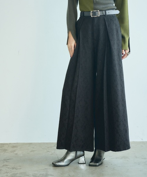 HARE（ハレ）の「VINTAGEジャガードワイドパンツ(HARE)（その他パンツ・レディース・パープル/ブラウン/ブラック/ブラウン系その他/パープル系その他/ブラック系その他/ブルー系その他・FREE）」の20枚目の写真