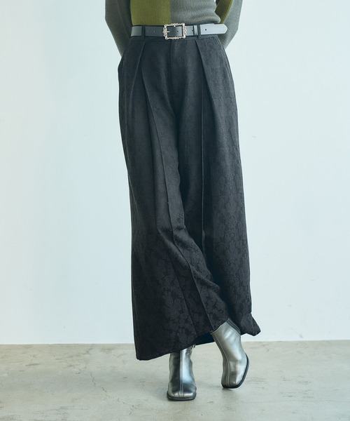 HARE（ハレ）の「VINTAGEジャガードワイドパンツ(HARE)（その他パンツ・レディース・パープル/ブラウン/ブラック/ブラウン系その他/パープル系その他/ブラック系その他/ブルー系その他・FREE）」の22枚目の写真