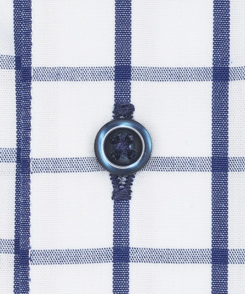 TOKYO SHIRTS(トウキョウシャツ)の「形態安定ノンアイロン ボタンダウン 長袖ビジネスワイシャツ(ビジネスシャツ・メンズ・ブルー・首回り42cm-裄丈86cm/首回り42cm-裄丈82cm/首回り41cm-裄丈86cm/首回り41cm-裄丈82cm/首回り39cm-裄丈84cm/首回り39cm-裄丈80cm/首回り43cm-裄丈86cm/首回り43cm-裄丈82cm/首回り37cm-裄丈80cm)」の3枚目の写真