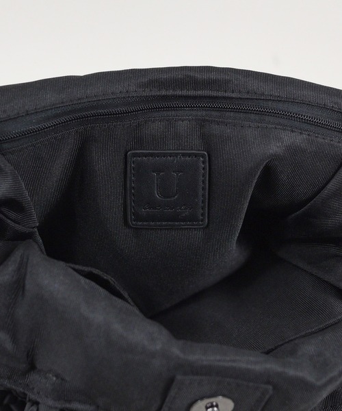 U(ユー)の「Ruban ルバン トートバッグ 飛ばしリボン付き(トートバッグ・レディース・ブラック/グレー・FREE)」の21枚目の写真