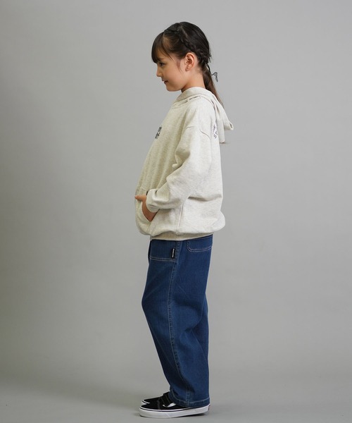 POLeR(ポーラー)の「POLER/ポーラー KIDS STUFF HOOD キッズ パーカー プルオーバー 259MCV0037(パーカー・キッズ・オートミール/チャコール・160cm/150cm/140cm/130cm)」の9枚目の写真