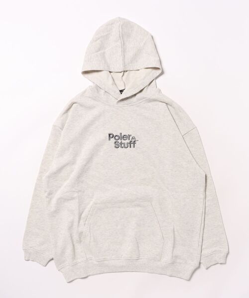 POLeR(ポーラー)の「POLER/ポーラー KIDS STUFF HOOD キッズ パーカー プルオーバー 259MCV0037(パーカー・キッズ・オートミール/チャコール・160cm/150cm/140cm/130cm)」の12枚目の写真