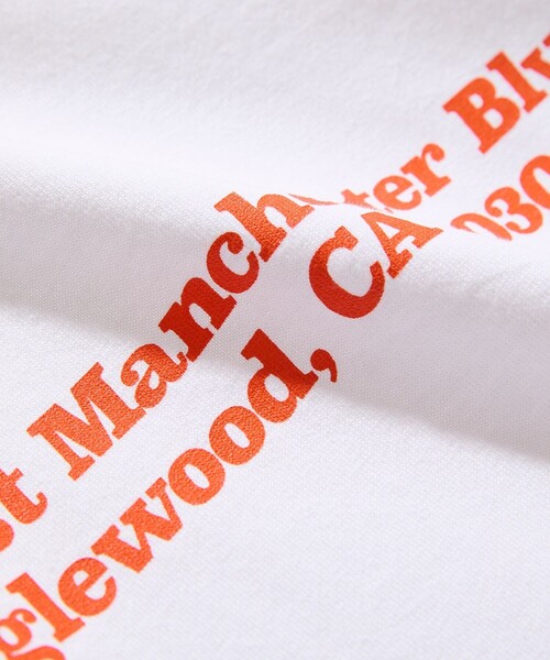 FREAK'S STORE(フリークスストア)の「RANDY'S DONUTS/ランディーズドーナツ INGLEWOOD SHOP ILLUST TEE/ イングルウッドショップ イラストTシャツ(Tシャツ/カットソー・メンズ・チャコールグレー/ホワイト・X-LARGE/LARGE/MEDIUM/XX-LARGE)」の13枚目の写真