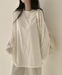 クルーネックオーバーサイズロンT