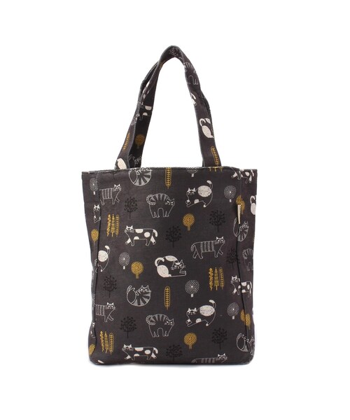 one'sterrace(ワンズテラス)の「FIKA A4トートバッグ(トートバッグ・レディース・ダークブラウン系8/グレー系4・99)」の3枚目の写真