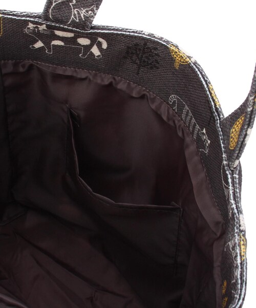 one'sterrace(ワンズテラス)の「FIKA A4トートバッグ(トートバッグ・レディース・ダークブラウン系8/グレー系4・99)」の10枚目の写真