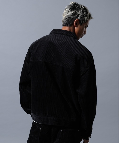 DANKE SCHON（ダンケシェーン）の「【WEB&DEPOT限定】DankeSchon/ダンケシェーン/CORDUROY CAVERALLS（カバーオール・メンズ・ブラック/ホワイト系2・M/L/S）」の21枚目の写真