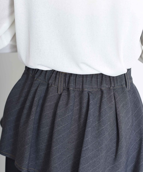 アシメスカート レイヤードパンツ Eimee Law│Eimee Law & LHELBIE