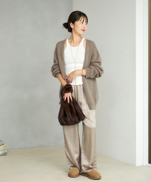 新品＊PlageジェームスシャルロットJAMES CHARLOTTEカーディガン JAMES CHARLOTTE / ジェームスシャルロット WRAP カーディガン