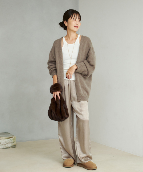 JAMES CHARLOTTE / ジェームスシャルロット WRAP カーディガン