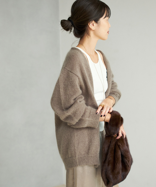 新品＊PlageジェームスシャルロットJAMES CHARLOTTEカーディガン JAMES CHARLOTTE / ジェームスシャルロット WRAP カーディガン