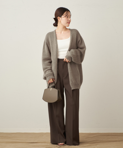 新品＊PlageジェームスシャルロットJAMES CHARLOTTEカーディガン JAMES CHARLOTTE / ジェームスシャルロット WRAP カーディガン