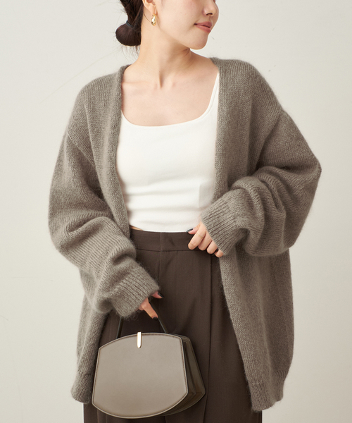 JAMES CHARLOTTE / ジェームスシャルロット WRAP カーディガン