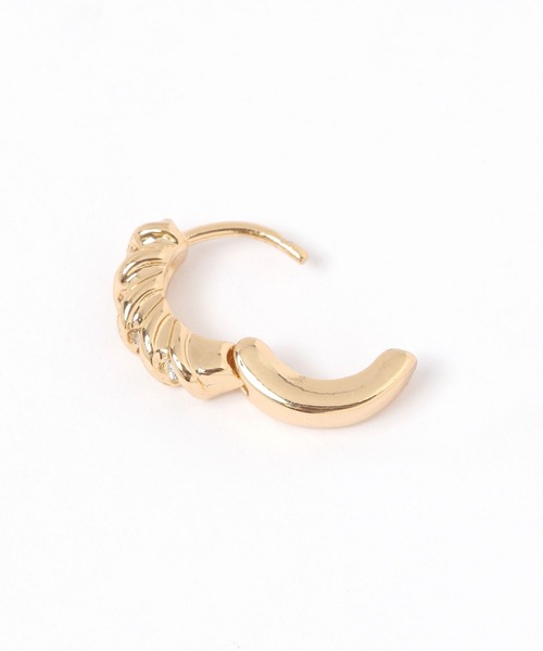 LAKOLE（ラコレ）の「ツイストフープビジューピアス / 589054（ピアス（両耳用）・レディース・その他1/その他2・FREE）」の3枚目の写真